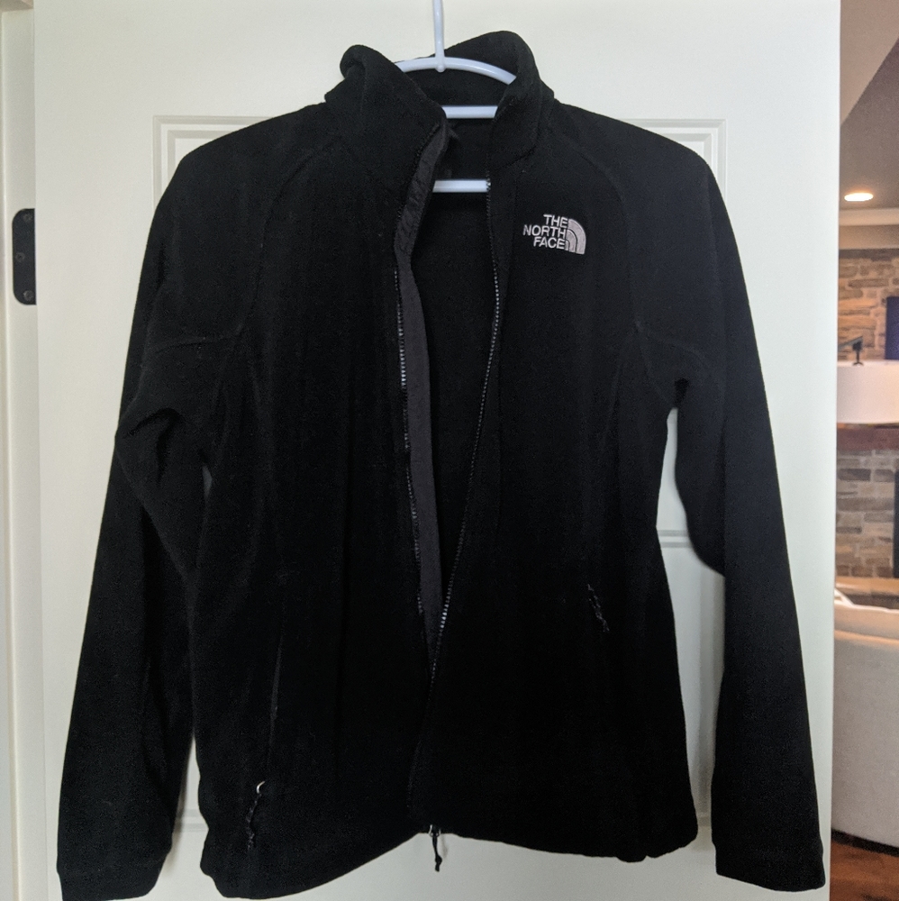 Black North Face Fleece Jacket